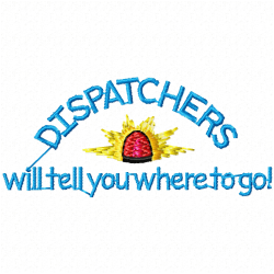 Police Embroidery Design 9